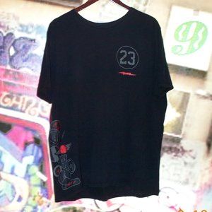 (2/$11) Jordan Graphic Tee  "HAS DIME SIZE HOLE"